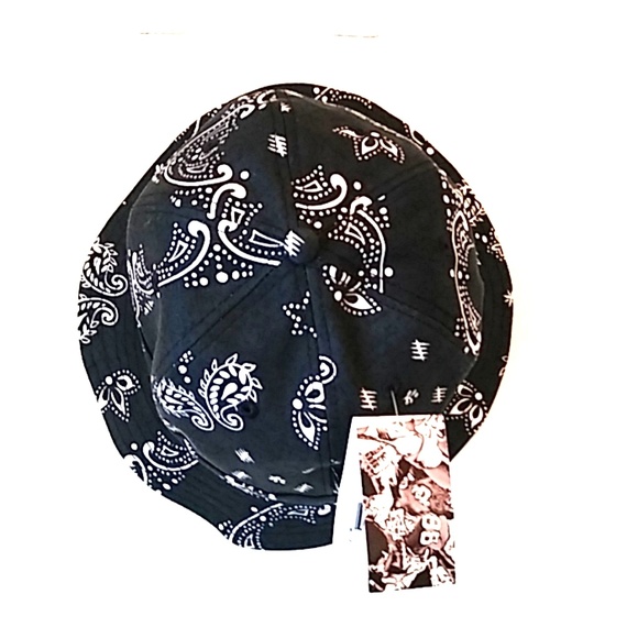 Five Undefeated Hat Blue and White Print - Picture 1 of 6